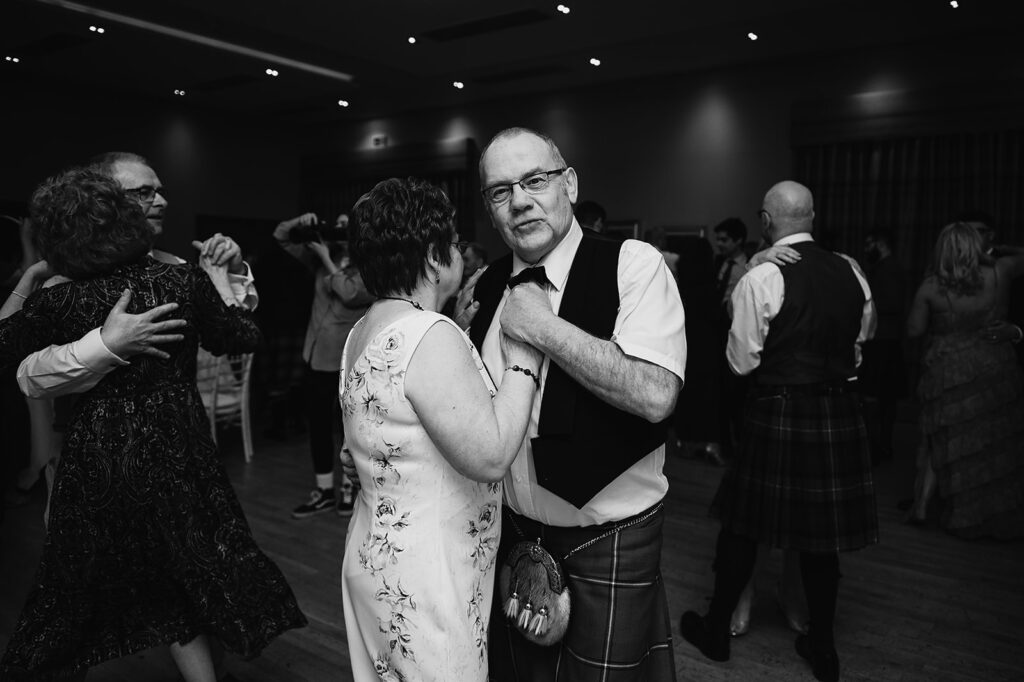 Evening reception at meldrum house, aberdeenshire 