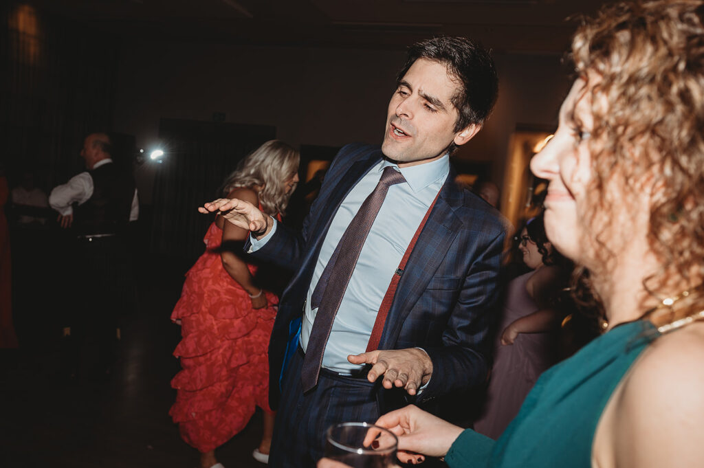 Evening reception photographed by aberdeenshire photographer at meldrum house 