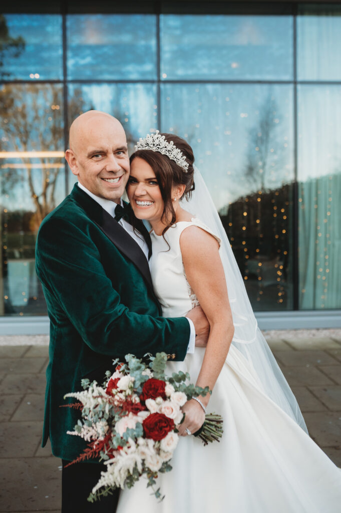 Aberdeenshire couple photographed at meldrum house by aberdeenshire wedding photographer