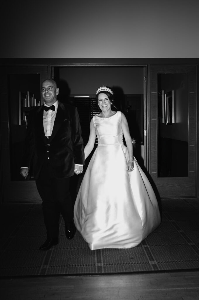 Evening reception photographed by aberdeenshire photographer at meldrum house