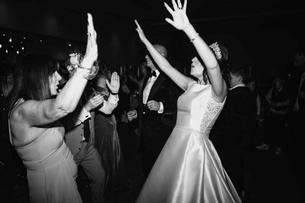 Evening reception photographed by aberdeenshire photographer at meldrum house